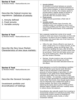 Series 6 Exam Flashcard Study System Free Online Sample Practice Test Questions