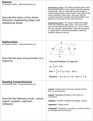 Flashcard Study System for the TEAS� Exam Free Online Sample Practice Test Questions