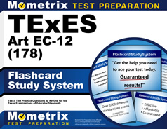 TExES Art EC-12 Exam Flashcard Study System