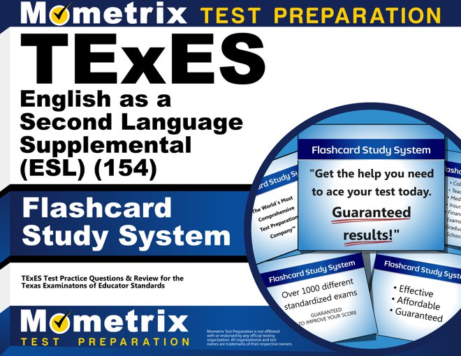 TExES English as a Second Language Exam Flashcards Study System