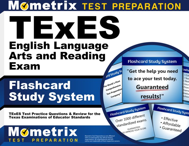 TExES English Language Arts and Reading Exam Flashcards Study System