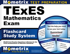 TExES Mathematics Exam Flashcard Study System