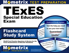 TExES Special Education EC-12 Exam Flashcard Study System