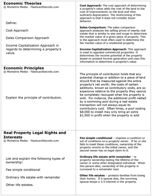 USPAP Exam Flashcard Study System Free Online Sample Practice Test Questions