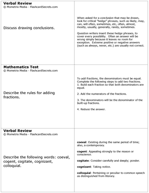 free sample wonderlick test