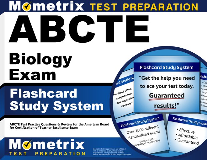 ABCTE Biology Exam Flashcards Study System