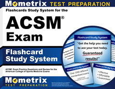 Flashcards Study System for the ACSM Exam
