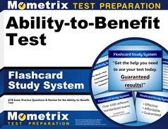 Ability-to-Benefit Test Flashcards Study System