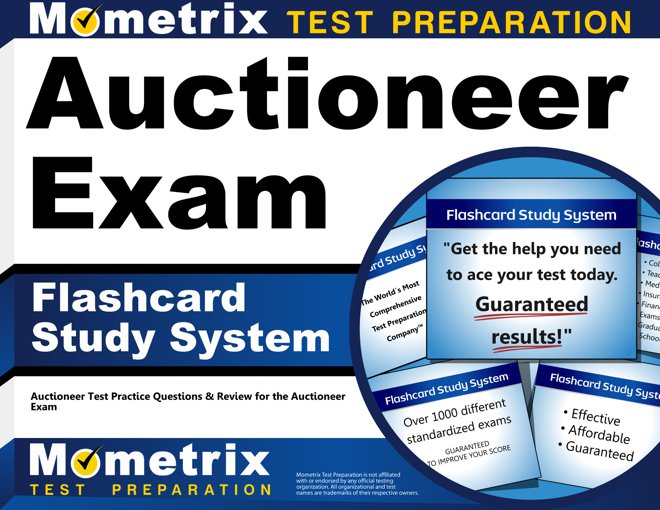 Auctioneer Exam Flashcards Study System