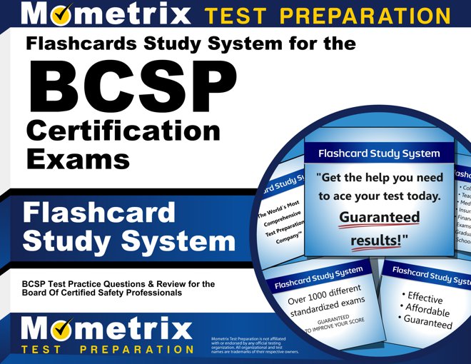 Flashcards Study System for the BCSP Certification Exams