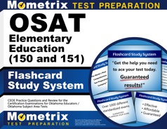 OSAT Elementary Education (050 & 051) Flashcards Study System