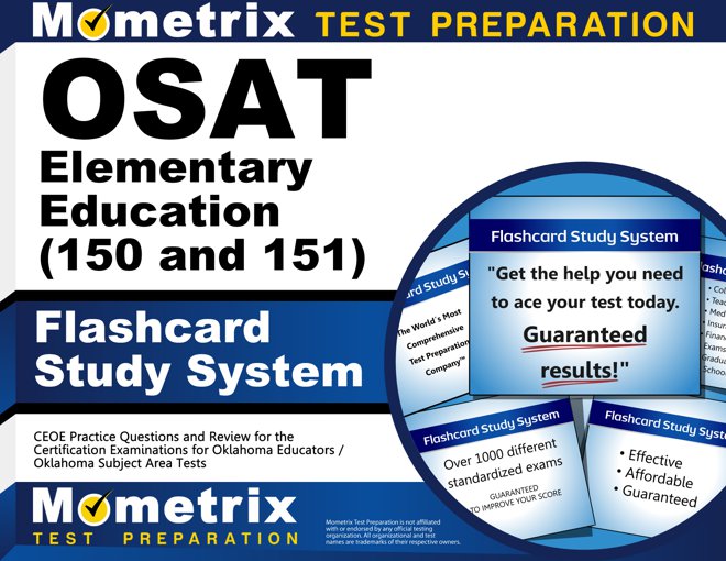 OSAT Elementary Education (150 & 151) Flashcards Study System