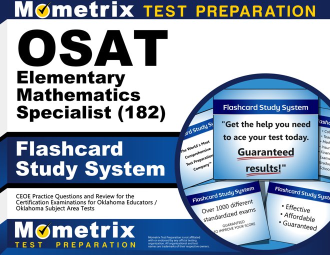OSAT Elementary Mathematics Specialist (182) Flashcards Study System