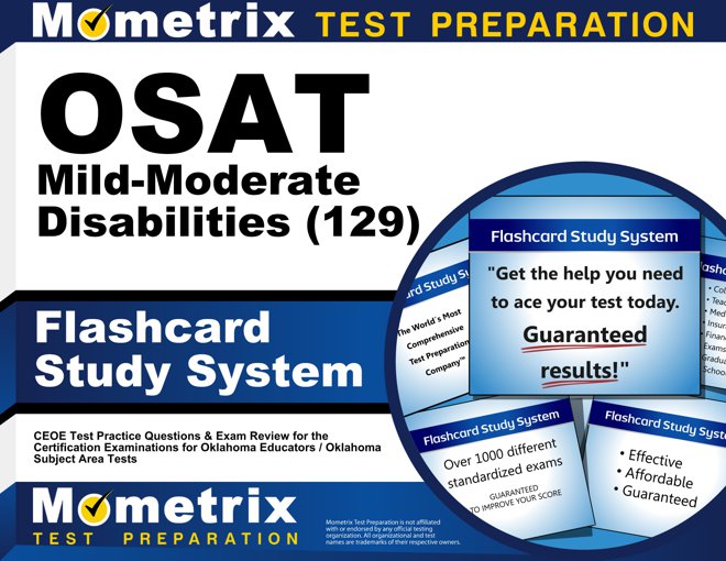 OSAT Mild-Moderate Disabilities (129) Flashcards Study System