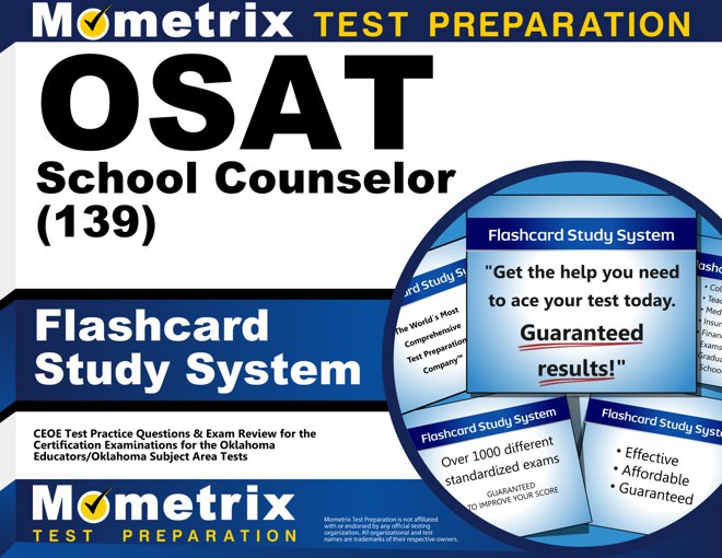 OSAT School Counselor (139) Flashcards Study System
