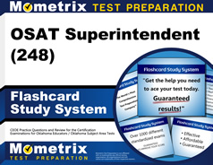 OSAT Superintendent (148) Flashcards Study System