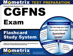 Flashcards Study System for the CGFNS Exam