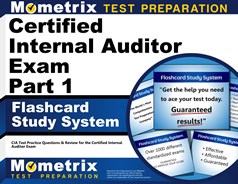 Certified Internal Auditor Exam Flashcards Study System