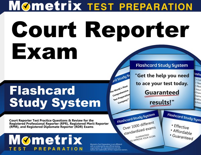 Court Reporter Exam Flashcards Study System