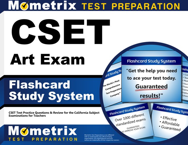 CSET Art Flashcards Study System