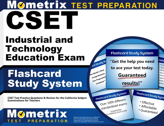 CSET Industrial and Technology Education Flashcards Study System