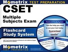 CSET Multiple Subjects Flashcards Study System