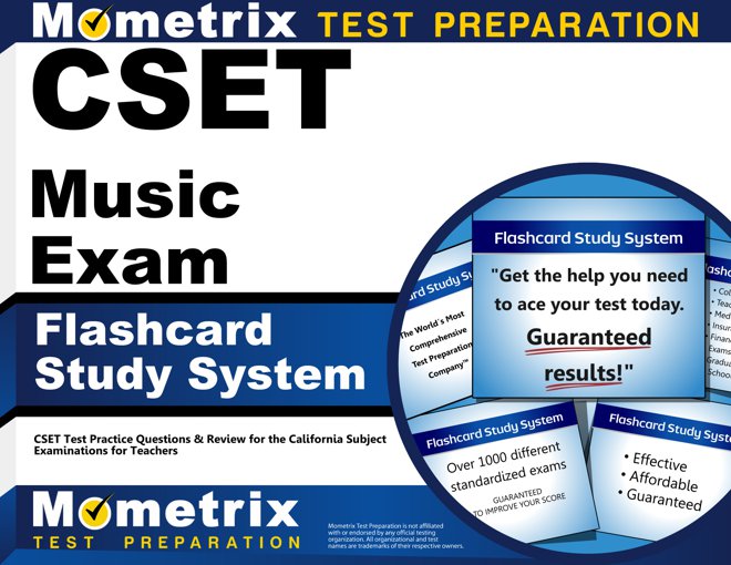 CSET Music Flashcards Study System