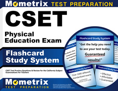 CSET Physical Education Flashcards Study System