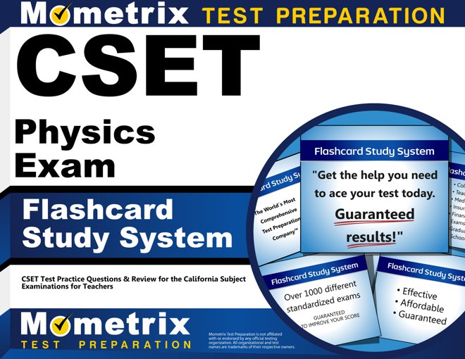 CSET Physics Flashcards Study System
