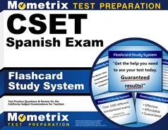 CSET Spanish Flashcards Study System