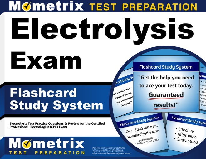 Electrolysis Exam Flashcards Study System