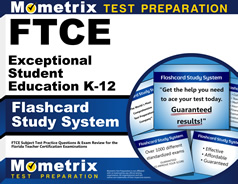FTCE Exceptional Student Education Flashcards Study System