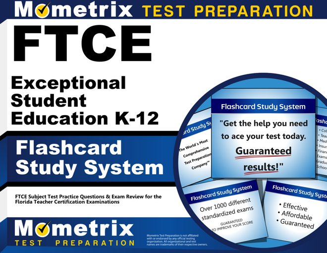 FTCE Exceptional Student Education Flashcards Study System