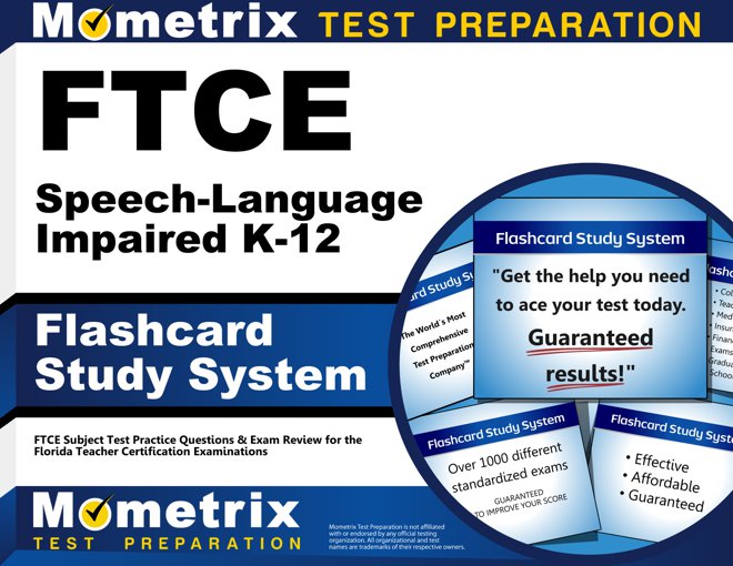 FTCE Speech-Language Impaired Flashcards Study System