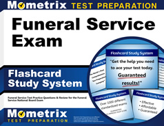 Funeral Service Exam Flashcards Study System