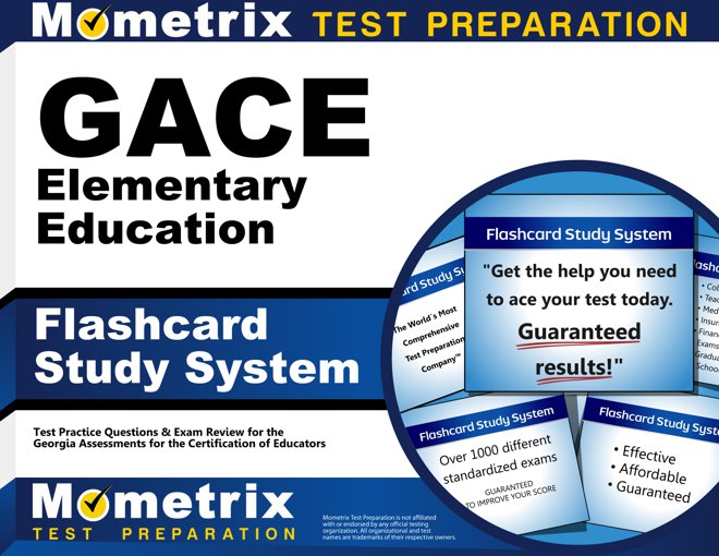 GACE Elementary Education Flashcards Study System