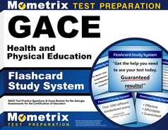GACE Health and Physical Education Flashcards Study System
