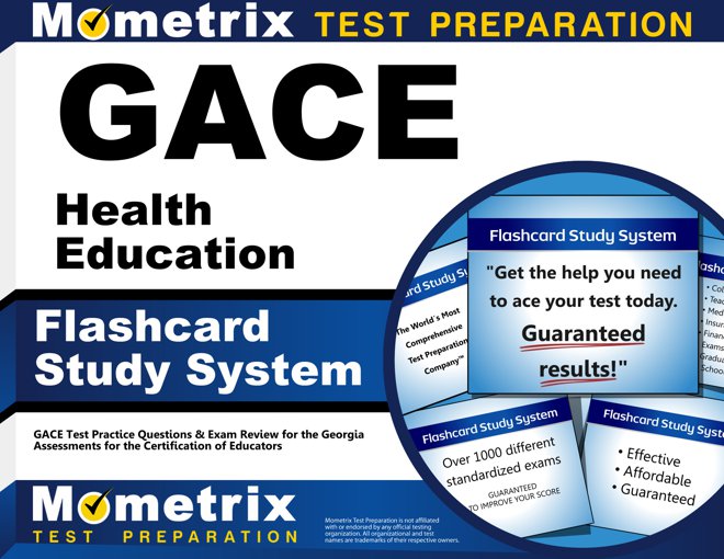 GACE Health Education Flashcards Study System