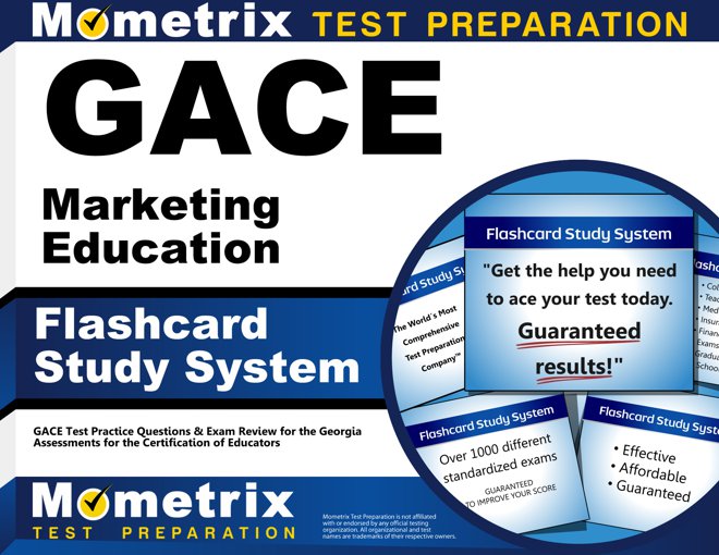 GACE Marketing Education Flashcards Study System