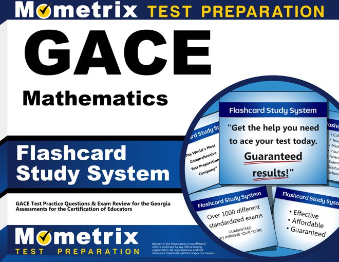 GACE Mathematics Flashcards Study System