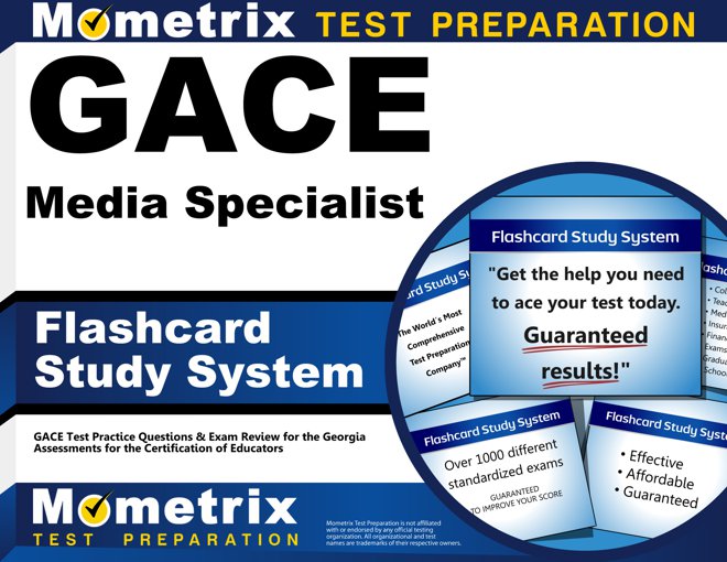 GACE Media Specialist Flashcards Study System