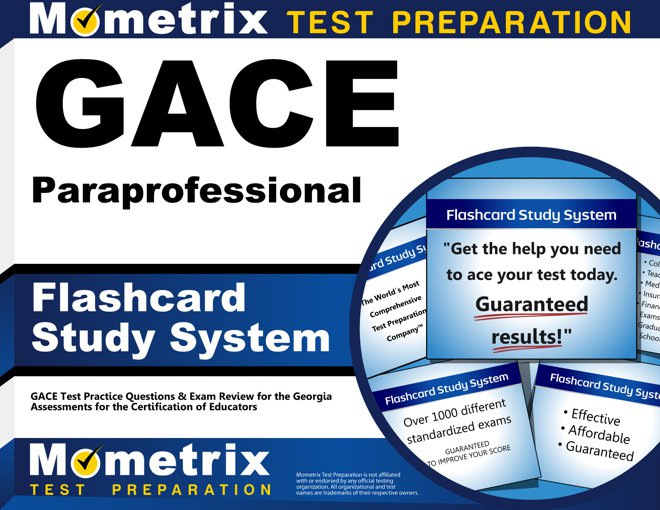 GACE Paraprofessional Flashcards Study System