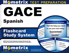 GACE Spanish Flashcards Study System