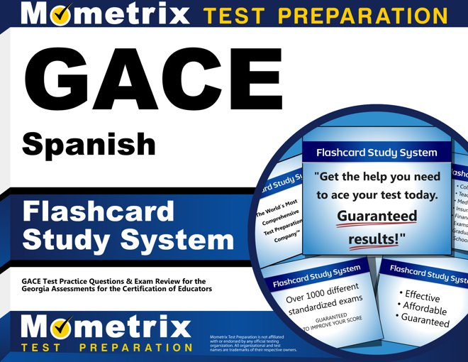 GACE Spanish Flashcards Study System