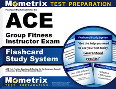 Flashcards Study System for the ACE Group Fitness Instructor Exam