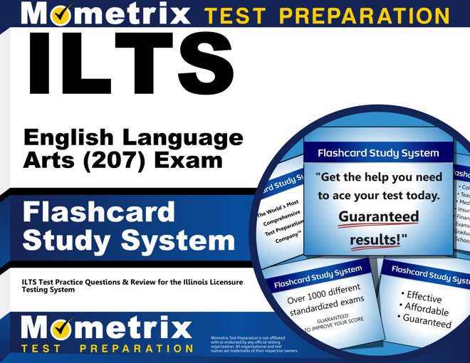 ILTS English Language Arts Exam Flashcards Study System