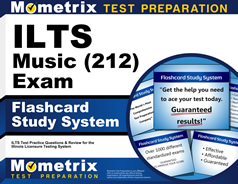ILTS Music Exam Flashcards Study System