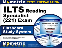 ILTS Reading Specialist Exam Flashcards Study System