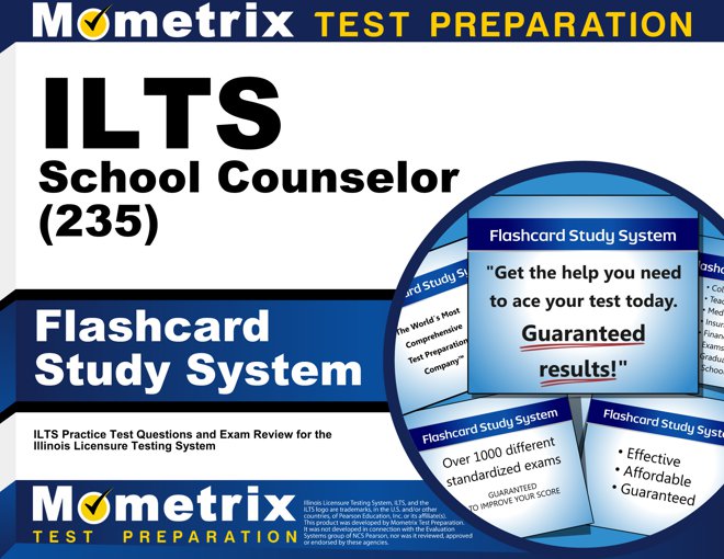 ILTS School Counselor Exam Flashcards Study System