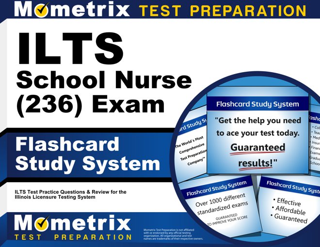 ILTS School Nurse Exam Flashcards Study System